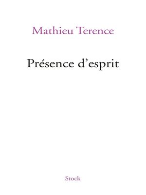cover image of Présence d'esprit